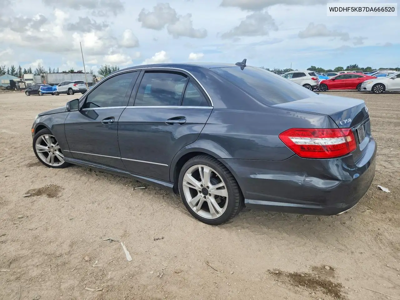 2013 Mercedes-Benz E 350 VIN: WDDHF5KB7DA666520 Lot: 59534696