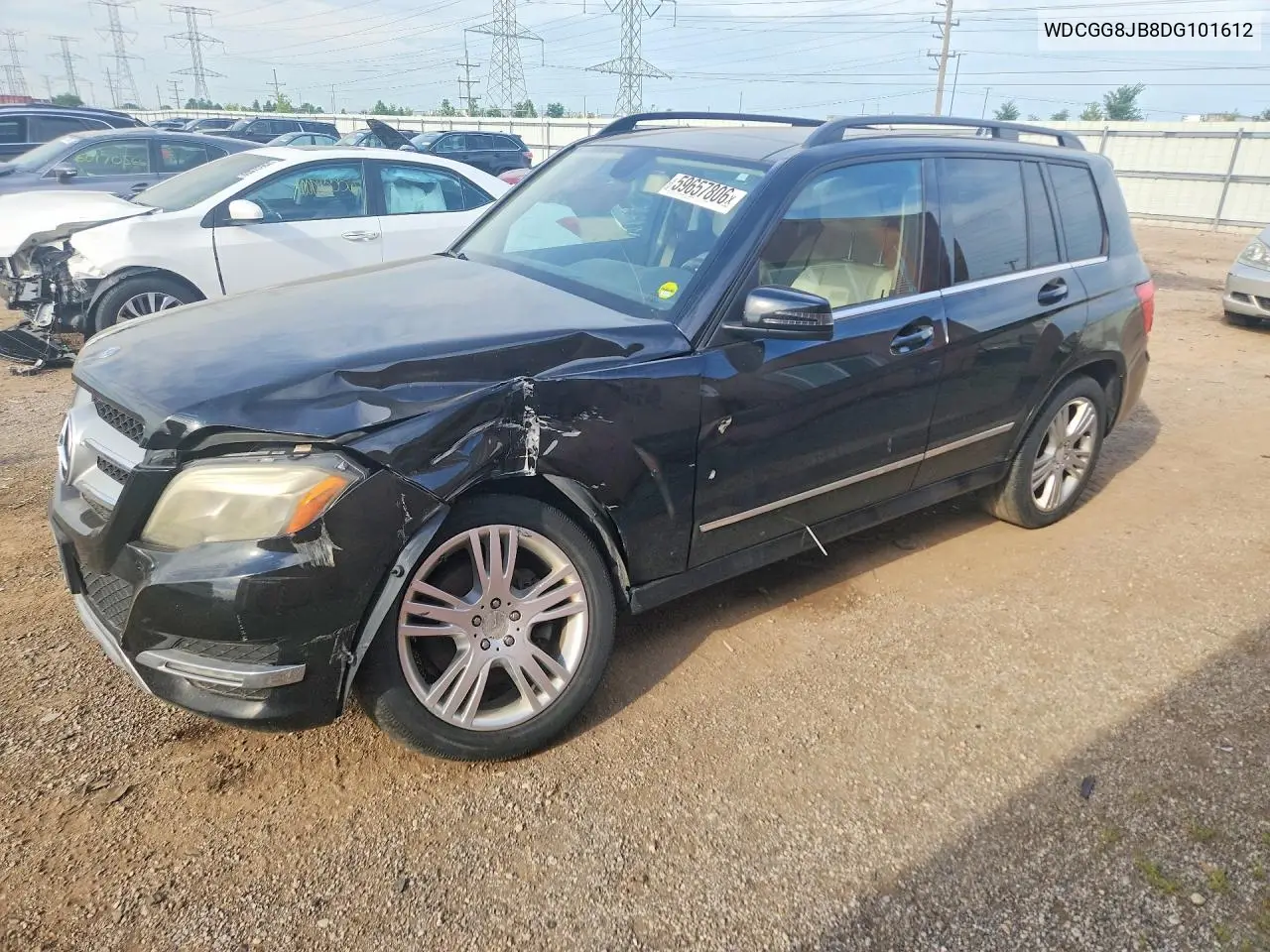 2013 Mercedes-Benz Glk 350 4Matic VIN: WDCGG8JB8DG101612 Lot: 59657806