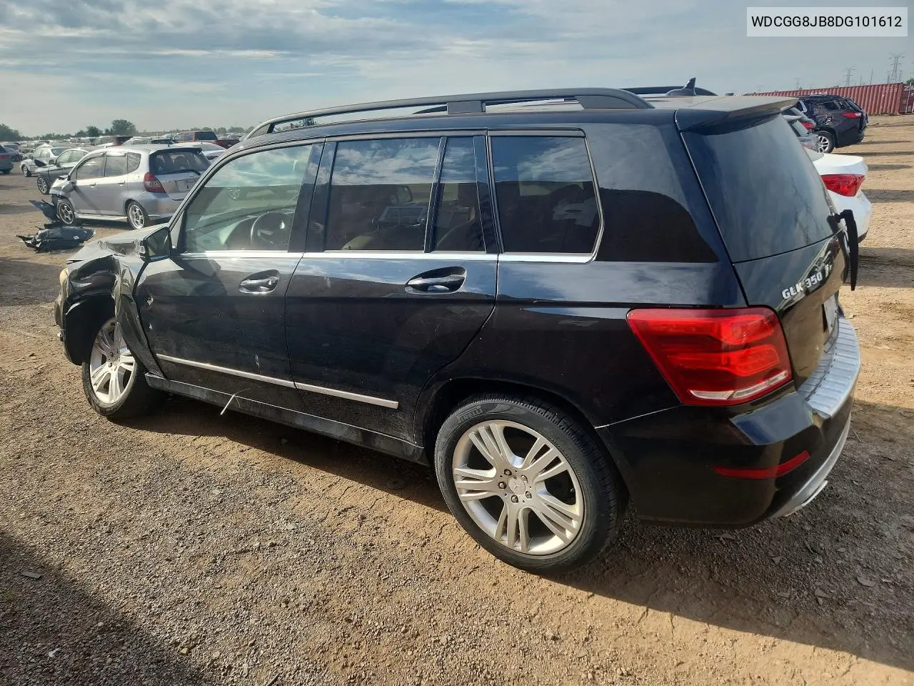 2013 Mercedes-Benz Glk 350 4Matic VIN: WDCGG8JB8DG101612 Lot: 59657806