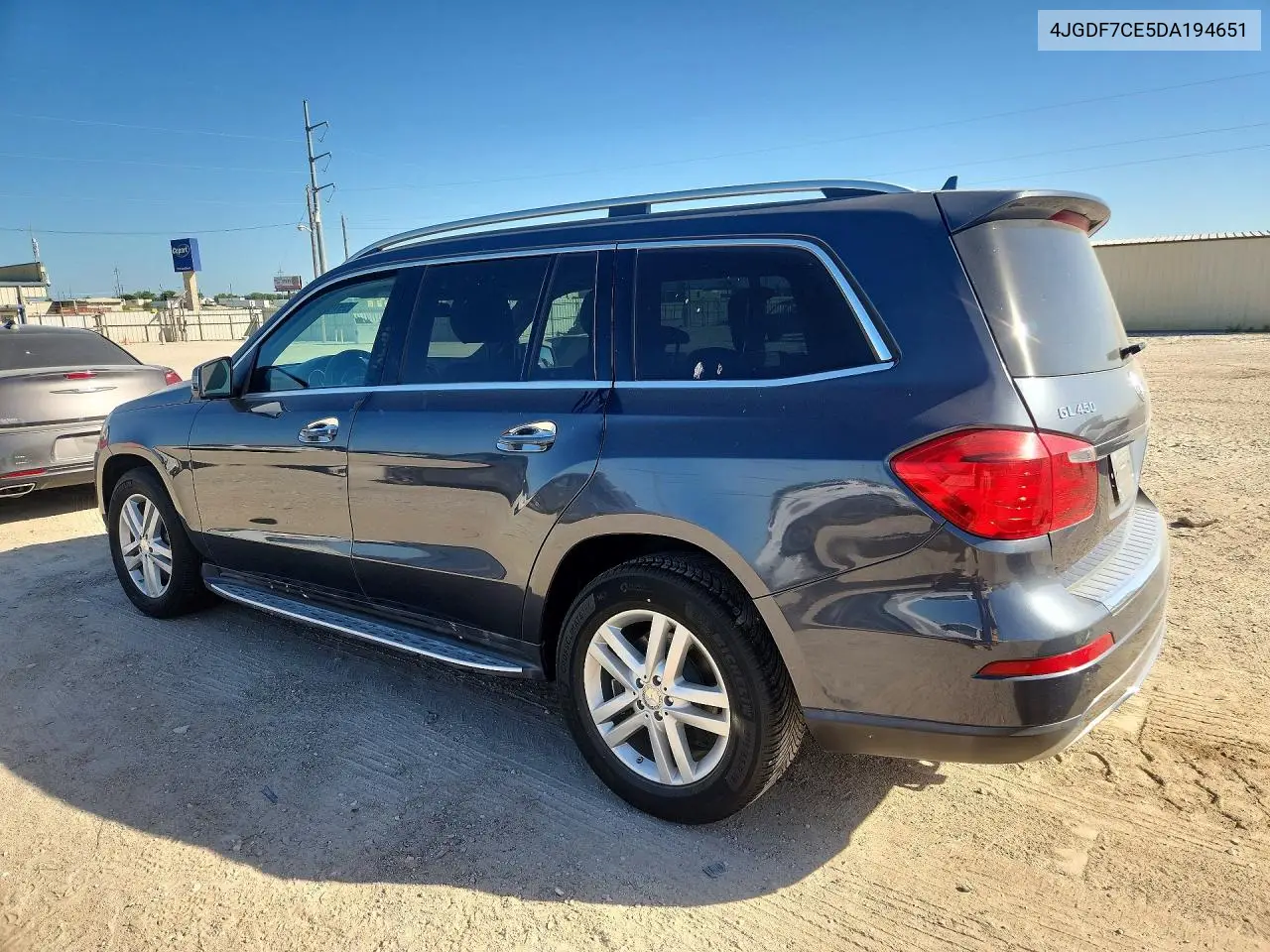 2013 Mercedes-Benz Gl 450 4Matic VIN: 4JGDF7CE5DA194651 Lot: 59713936