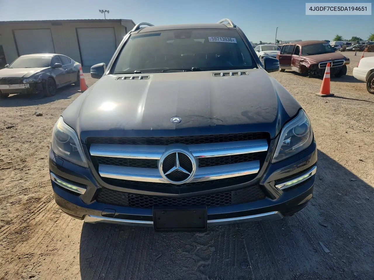 2013 Mercedes-Benz Gl 450 4Matic VIN: 4JGDF7CE5DA194651 Lot: 59713936