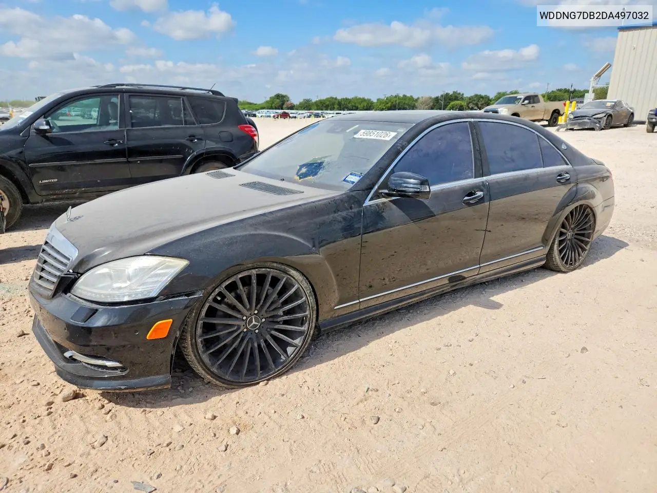 2013 Mercedes-Benz S 550 VIN: WDDNG7DB2DA497032 Lot: 59851026
