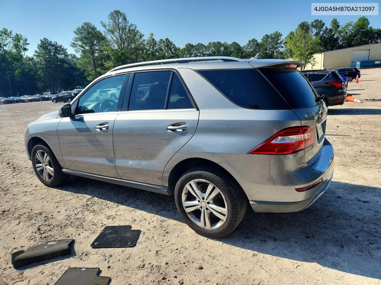 2013 Mercedes-Benz Ml 350 4Matic VIN: 4JGDA5HB7DA212097 Lot: 59919946