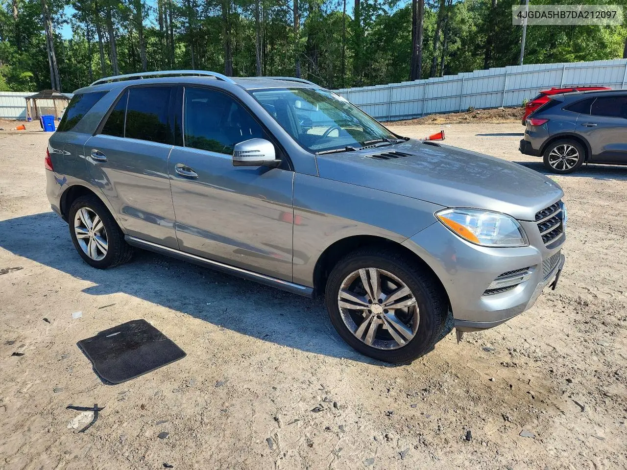 2013 Mercedes-Benz Ml 350 4Matic VIN: 4JGDA5HB7DA212097 Lot: 59919946