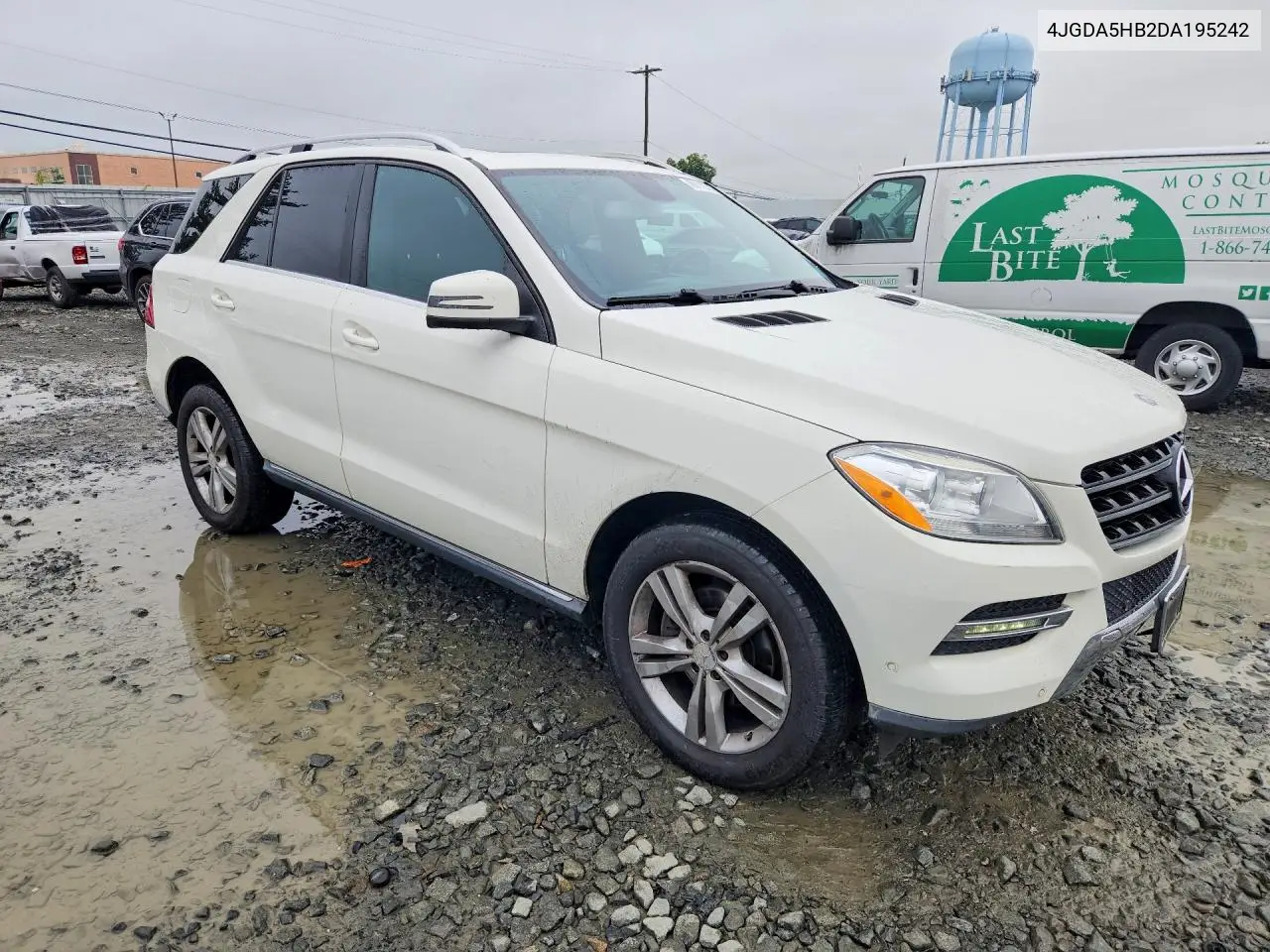 2013 Mercedes-Benz Ml 350 4Matic VIN: 4JGDA5HB2DA195242 Lot: 60110716
