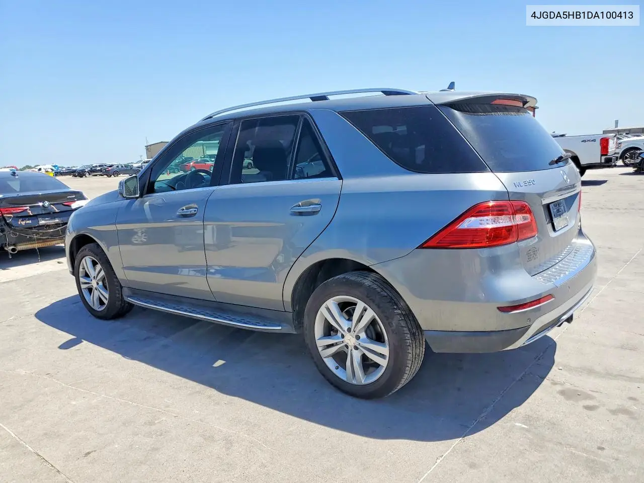 2013 Mercedes-Benz Ml 350 4Matic VIN: 4JGDA5HB1DA100413 Lot: 60279796