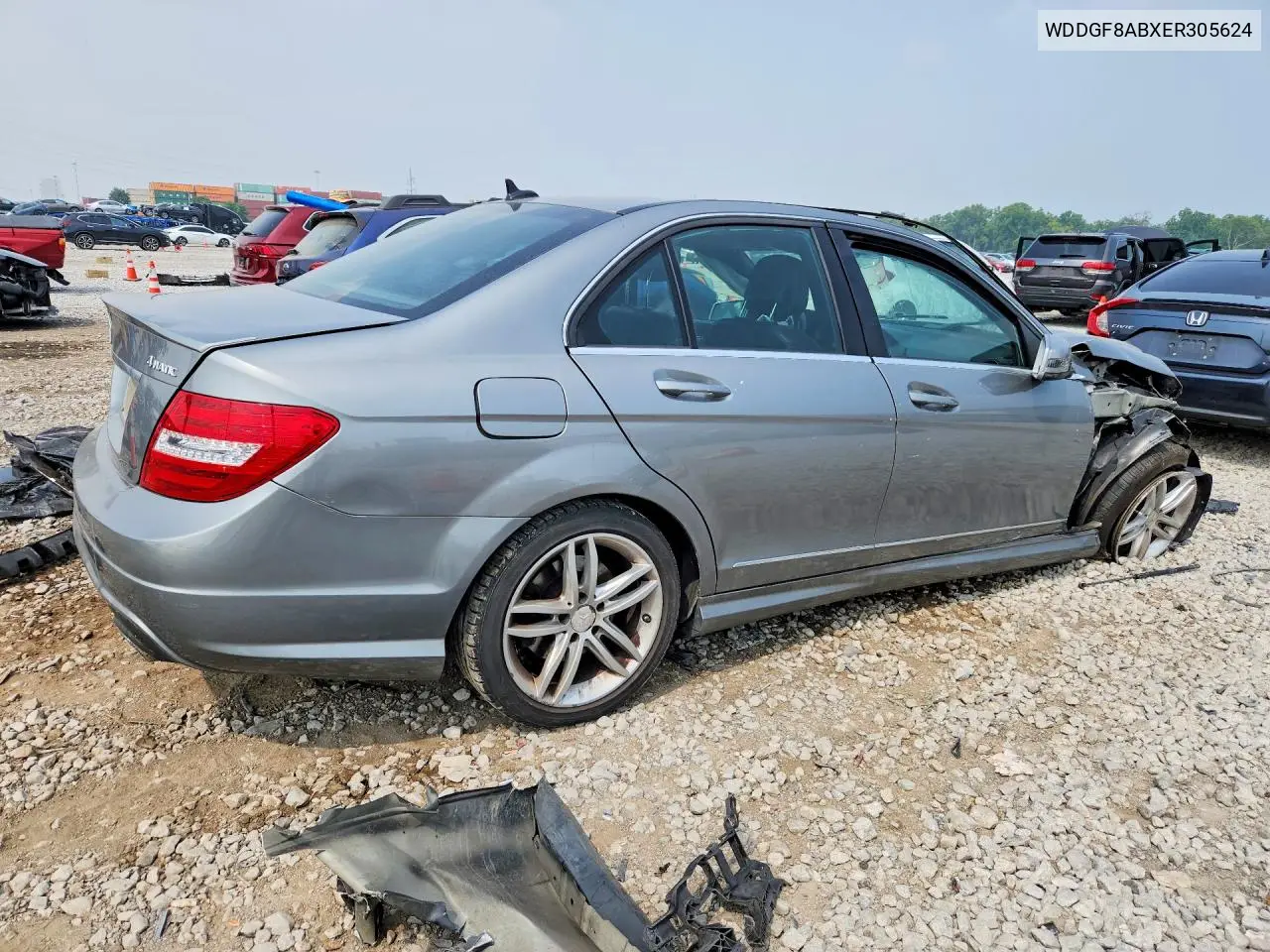 2014 Mercedes-Benz C 300 4Matic VIN: WDDGF8ABXER305624 Lot: 60299916