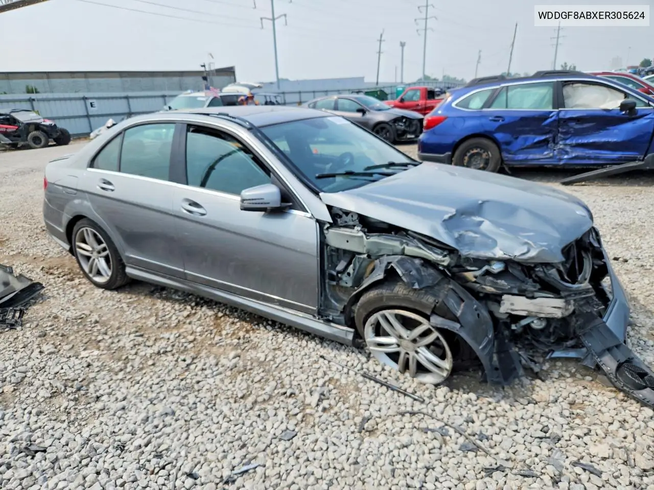2014 Mercedes-Benz C 300 4Matic VIN: WDDGF8ABXER305624 Lot: 60299916
