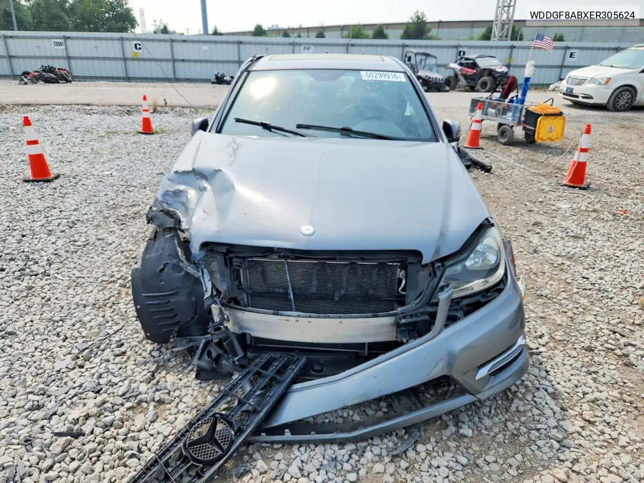 2014 Mercedes-Benz C 300 4Matic VIN: WDDGF8ABXER305624 Lot: 60299916