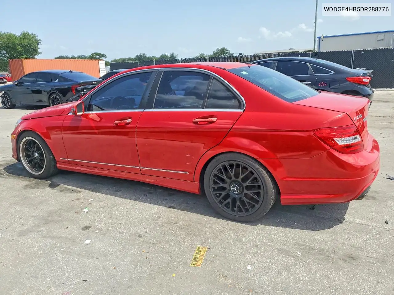2013 Mercedes-Benz C 250 VIN: WDDGF4HB5DR288776 Lot: 60359106