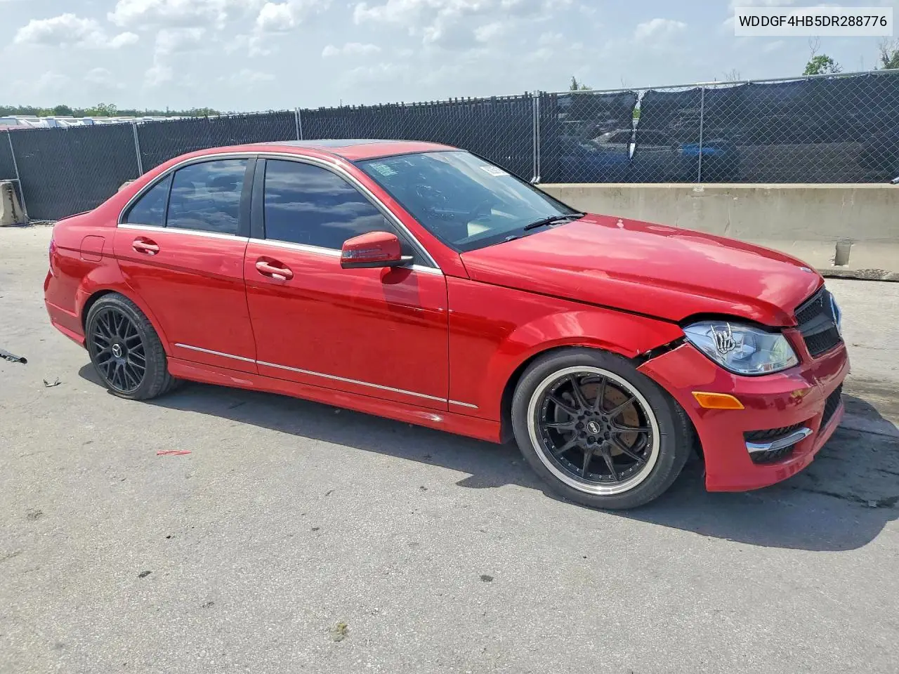 2013 Mercedes-Benz C 250 VIN: WDDGF4HB5DR288776 Lot: 60359106