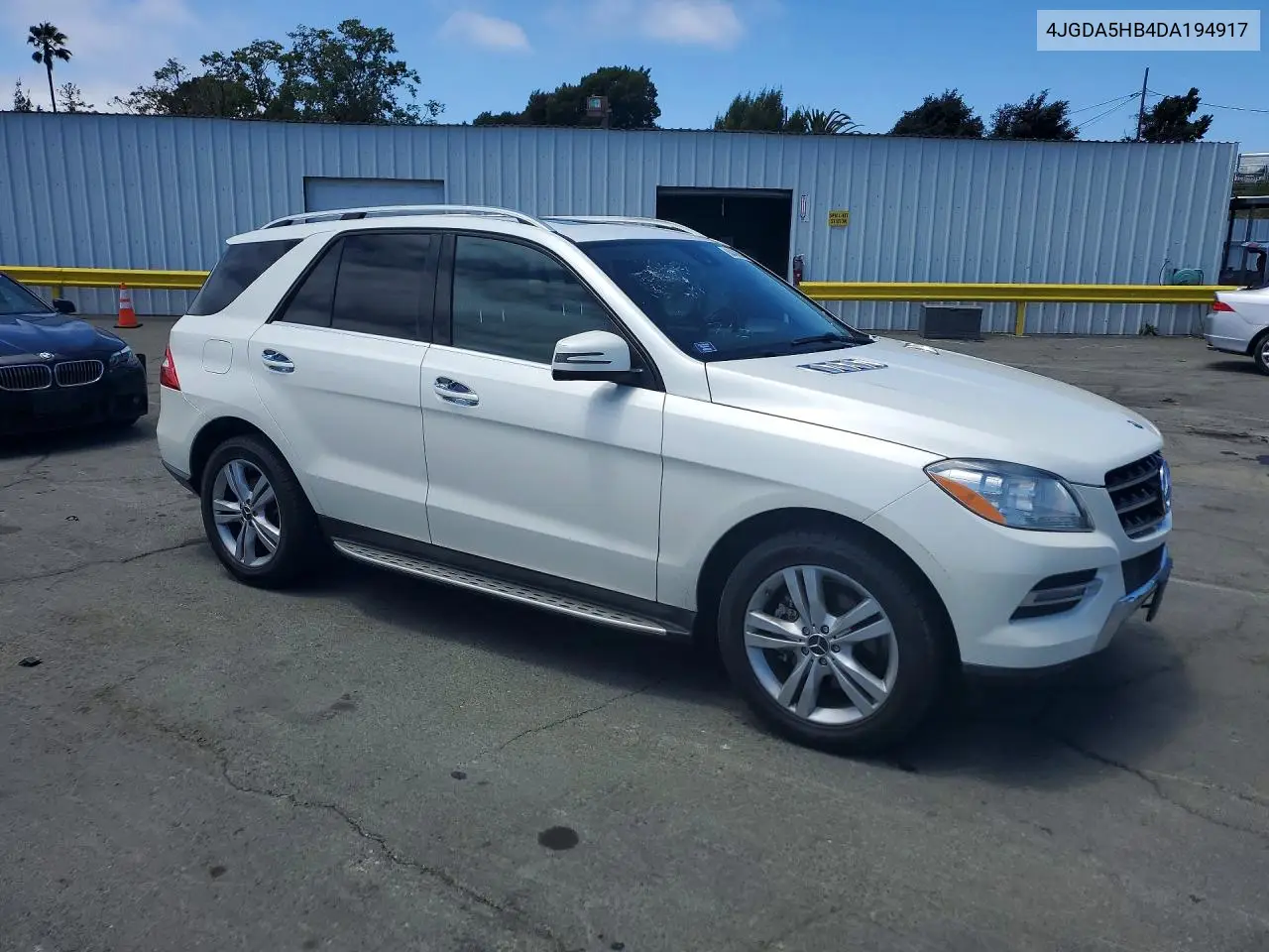 2013 Mercedes-Benz Ml 350 4Matic VIN: 4JGDA5HB4DA194917 Lot: 60403646