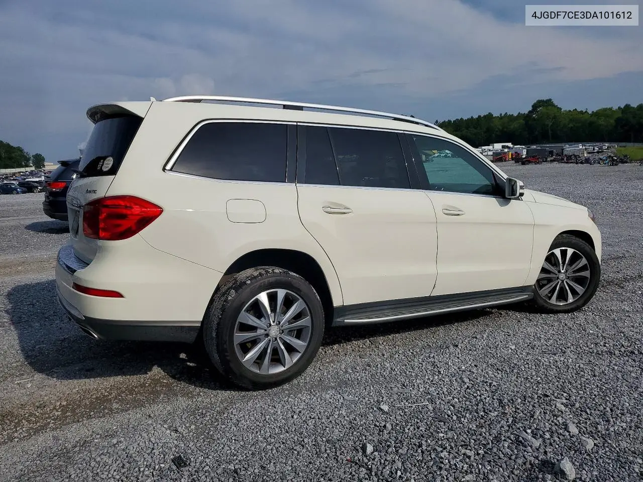 2013 Mercedes-Benz Gl 450 4Matic VIN: 4JGDF7CE3DA101612 Lot: 60424416