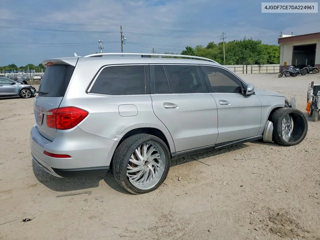 2013 Mercedes-Benz Gl 450 4Matic VIN: 4JGDF7CE7DA224961 Lot: 60717176