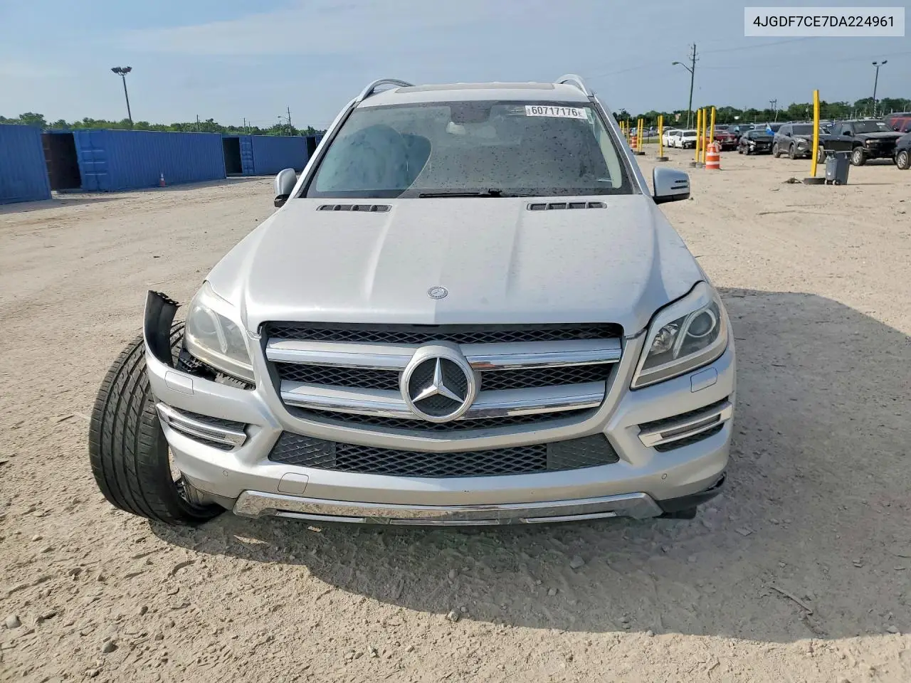 2013 Mercedes-Benz Gl 450 4Matic VIN: 4JGDF7CE7DA224961 Lot: 60717176