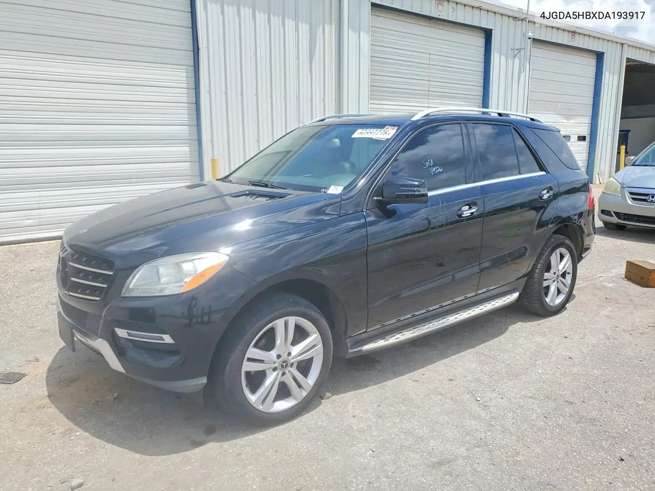 2013 Mercedes-Benz Ml 350 4Matic VIN: 4JGDA5HBXDA193917 Lot: 60997276