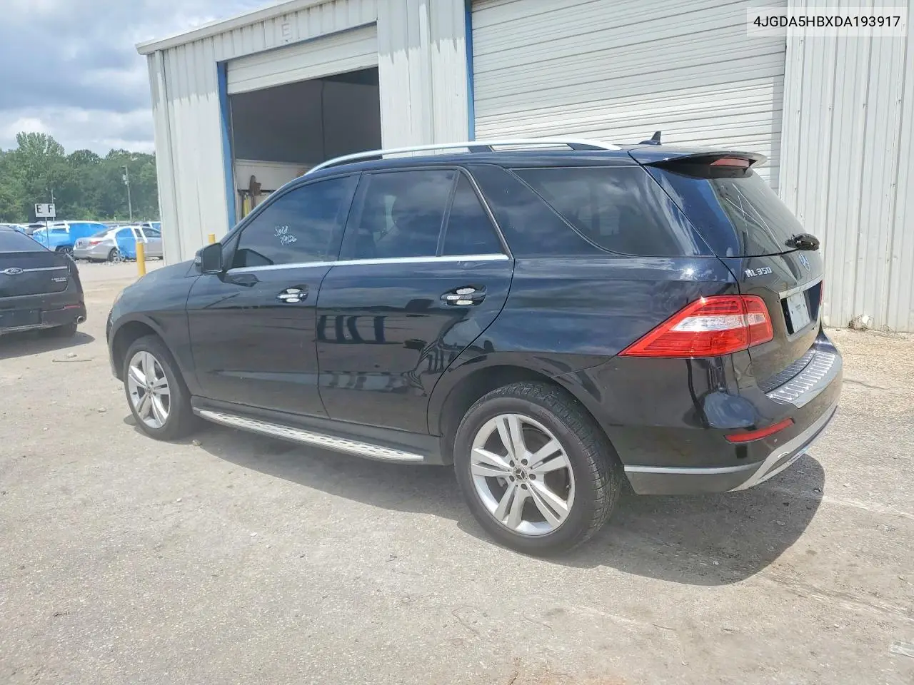 2013 Mercedes-Benz Ml 350 4Matic VIN: 4JGDA5HBXDA193917 Lot: 60997276
