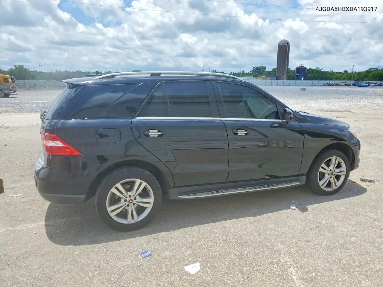 2013 Mercedes-Benz Ml 350 4Matic VIN: 4JGDA5HBXDA193917 Lot: 60997276