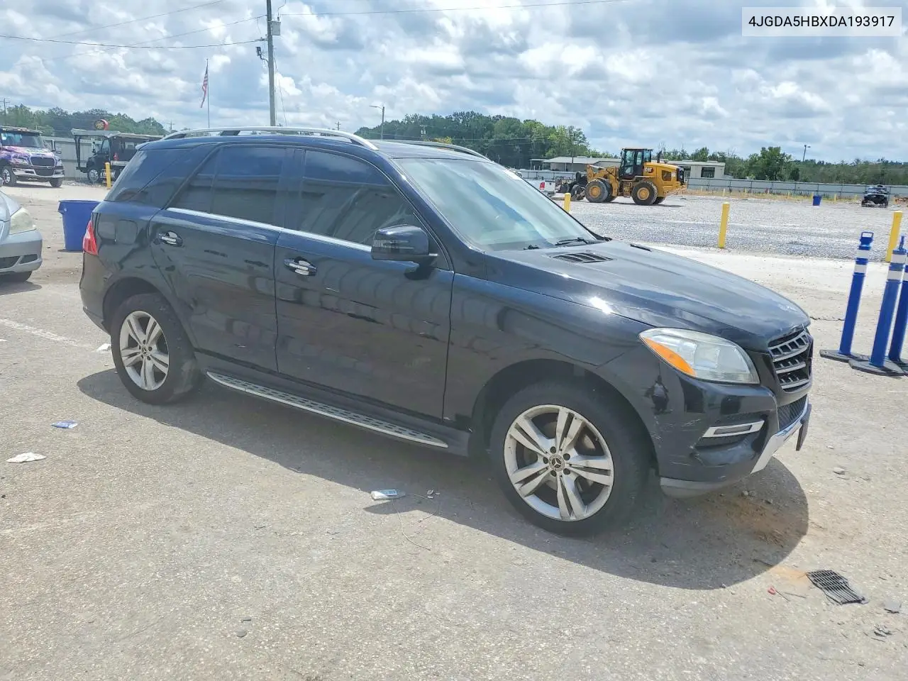 2013 Mercedes-Benz Ml 350 4Matic VIN: 4JGDA5HBXDA193917 Lot: 60997276