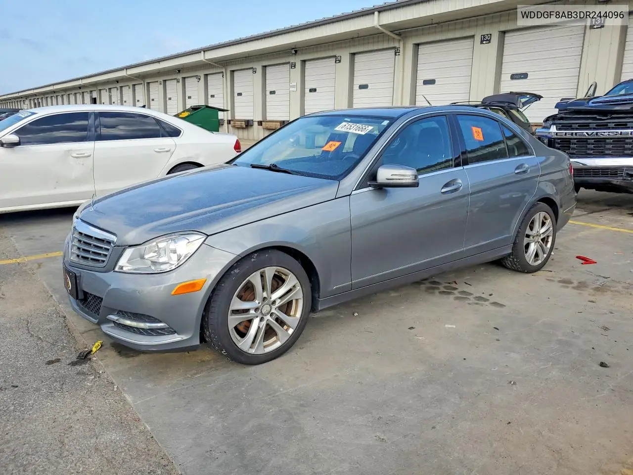 2013 Mercedes-Benz C 300 4Matic VIN: WDDGF8AB3DR244096 Lot: 61531666