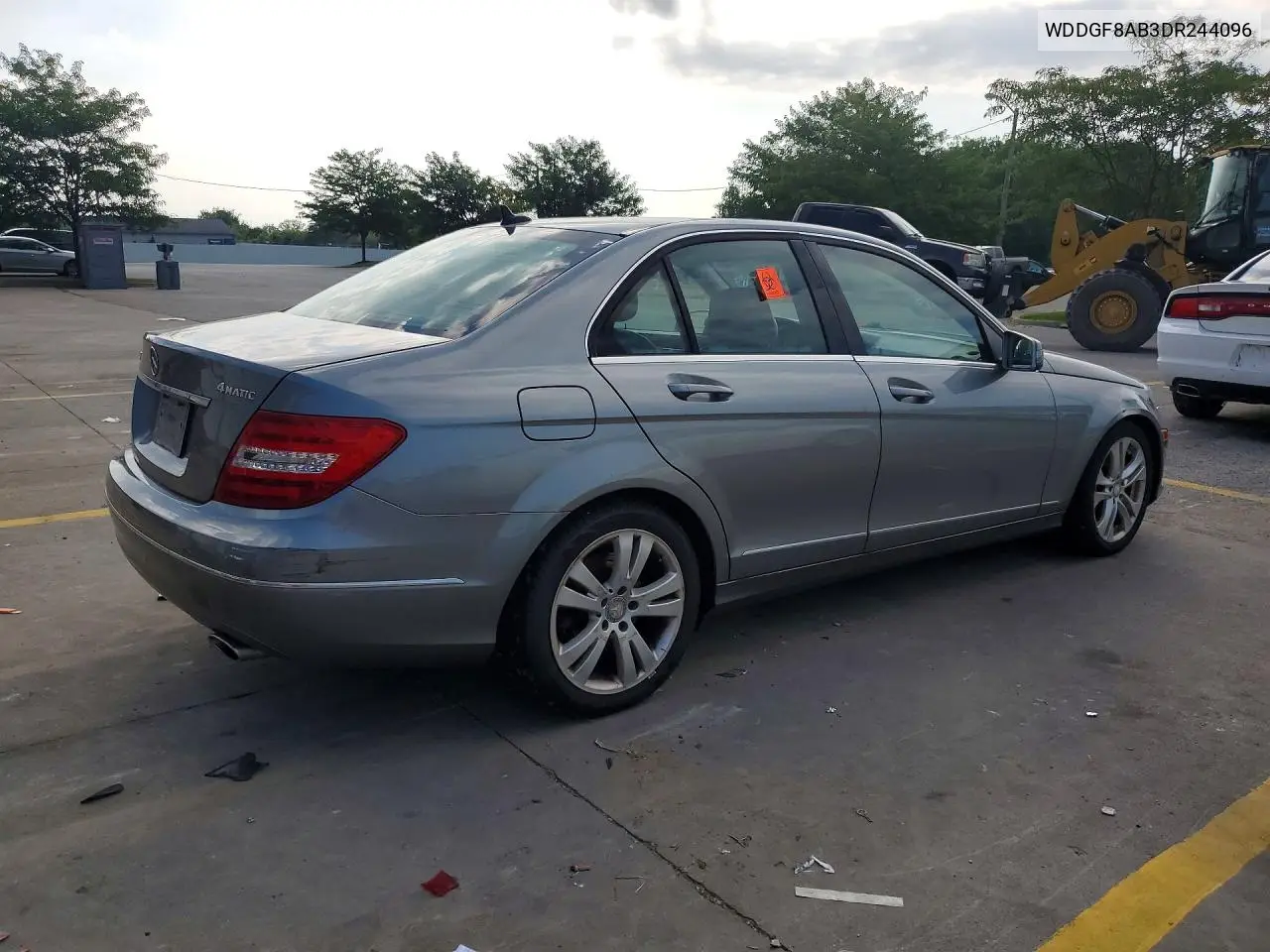 2013 Mercedes-Benz C 300 4Matic VIN: WDDGF8AB3DR244096 Lot: 61531666