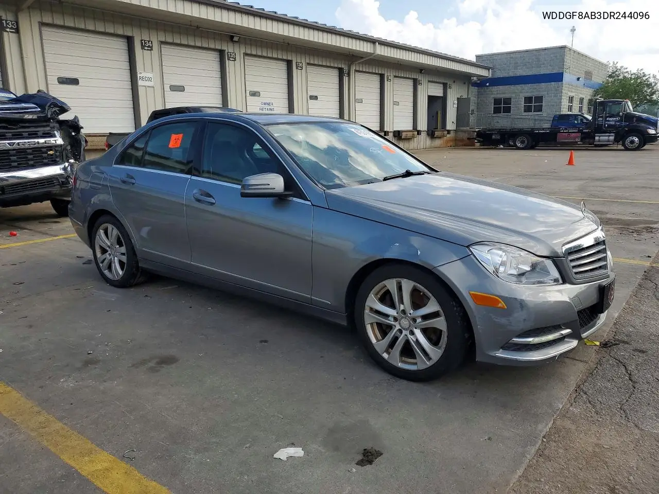 2013 Mercedes-Benz C 300 4Matic VIN: WDDGF8AB3DR244096 Lot: 61531666