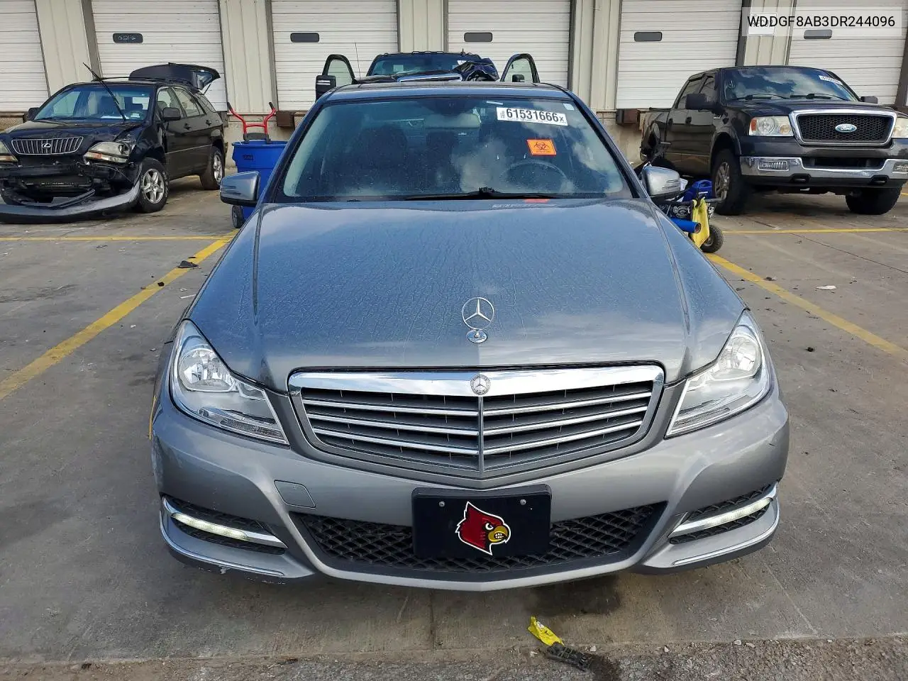 2013 Mercedes-Benz C 300 4Matic VIN: WDDGF8AB3DR244096 Lot: 61531666