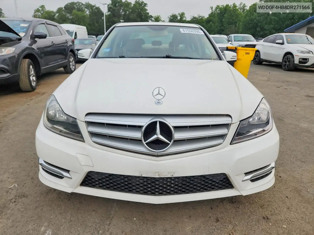 2013 Mercedes-Benz C 250 VIN: WDDGF4HB8DR271566 Lot: 61550396
