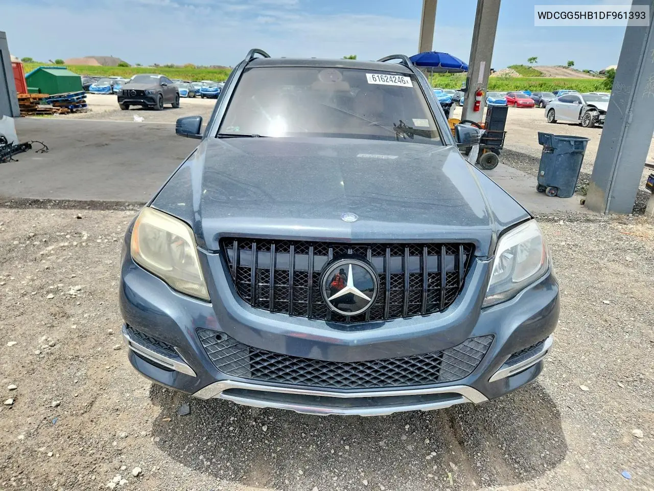 2013 Mercedes-Benz Glk 350 VIN: WDCGG5HB1DF961393 Lot: 61624246