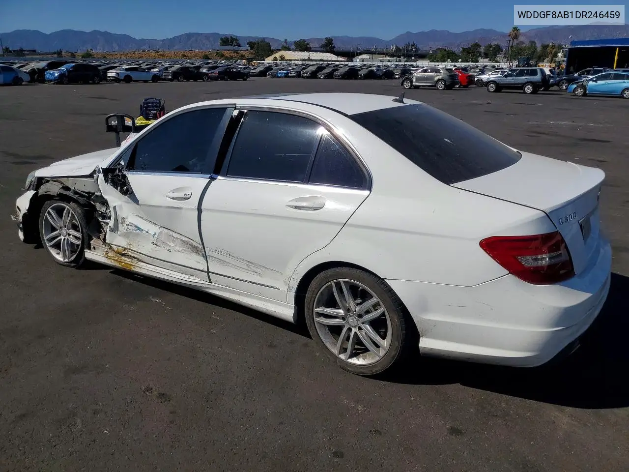 2013 Mercedes-Benz C 300 4Matic VIN: WDDGF8AB1DR246459 Lot: 62099226