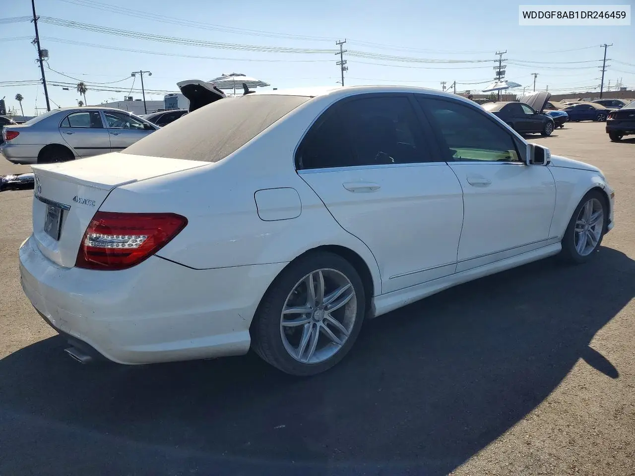 2013 Mercedes-Benz C 300 4Matic VIN: WDDGF8AB1DR246459 Lot: 62099226