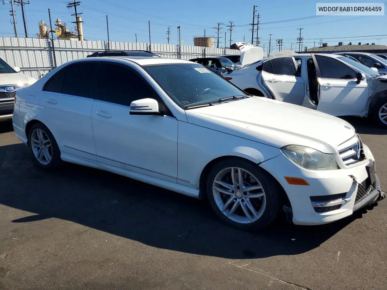 2013 Mercedes-Benz C 300 4Matic VIN: WDDGF8AB1DR246459 Lot: 62099226
