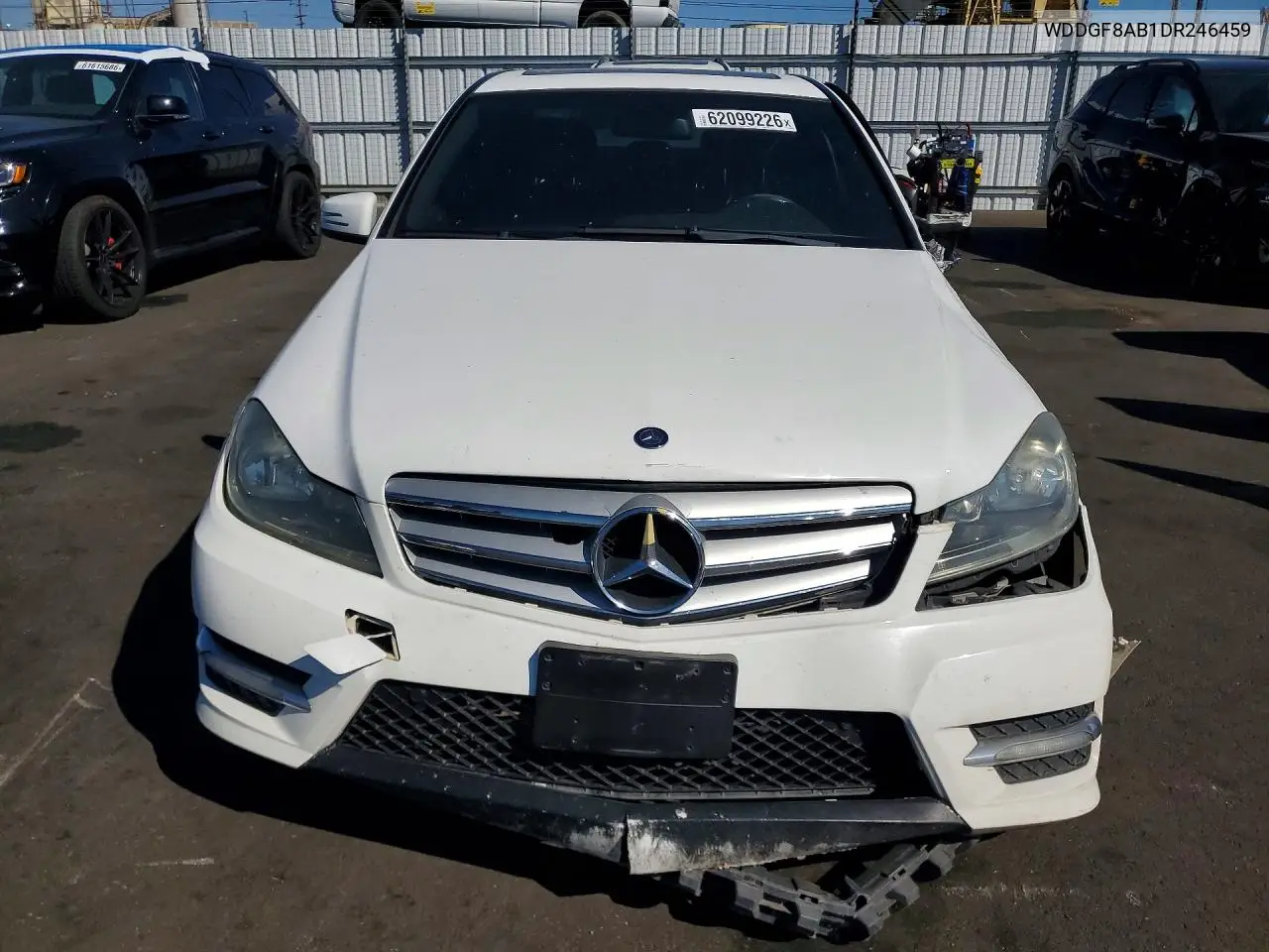 2013 Mercedes-Benz C 300 4Matic VIN: WDDGF8AB1DR246459 Lot: 62099226