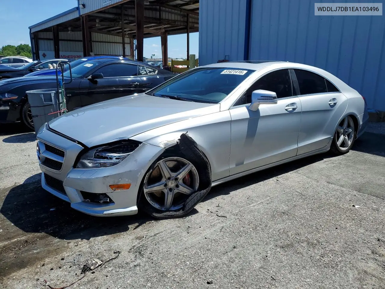 2014 Mercedes-Benz Cls 550 VIN: WDDLJ7DB1EA103496 Lot: 51421416