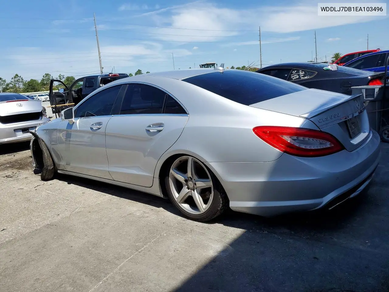 2014 Mercedes-Benz Cls 550 VIN: WDDLJ7DB1EA103496 Lot: 51421416