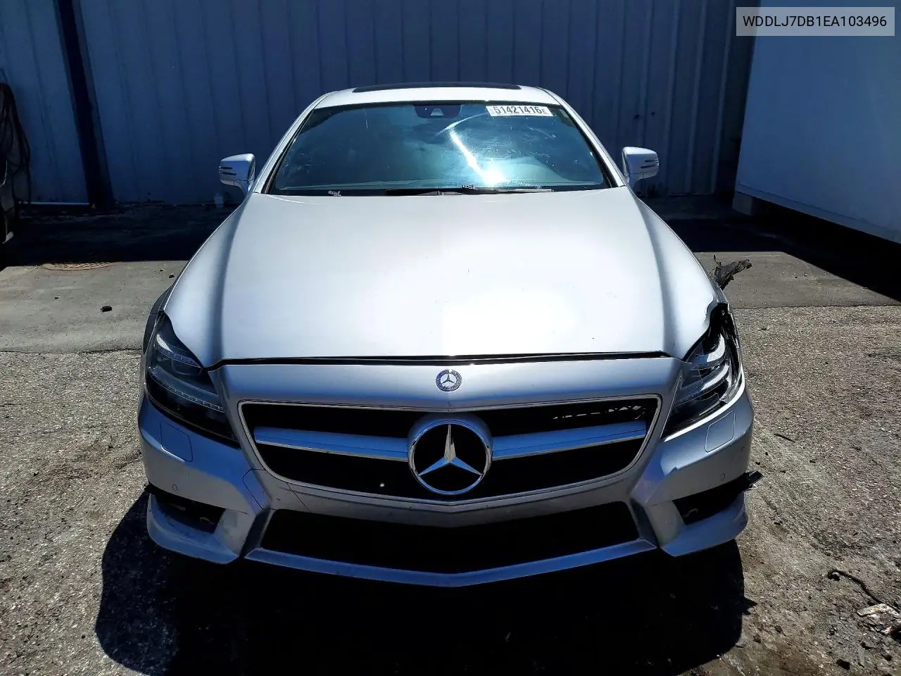 2014 Mercedes-Benz Cls 550 VIN: WDDLJ7DB1EA103496 Lot: 51421416
