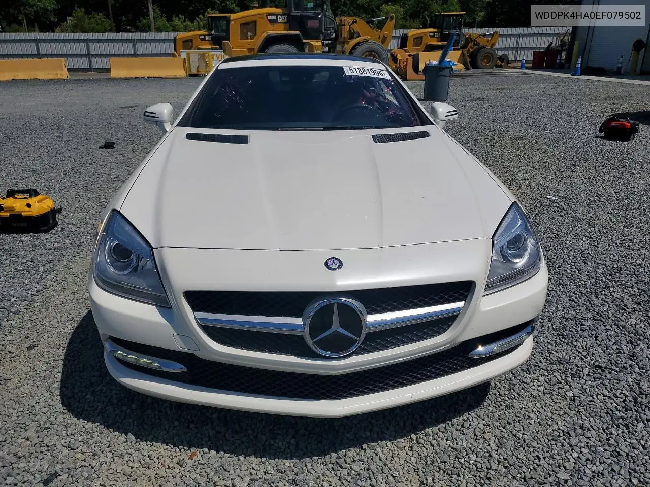 2014 Mercedes-Benz Slk 250 VIN: WDDPK4HA0EF079502 Lot: 51881996