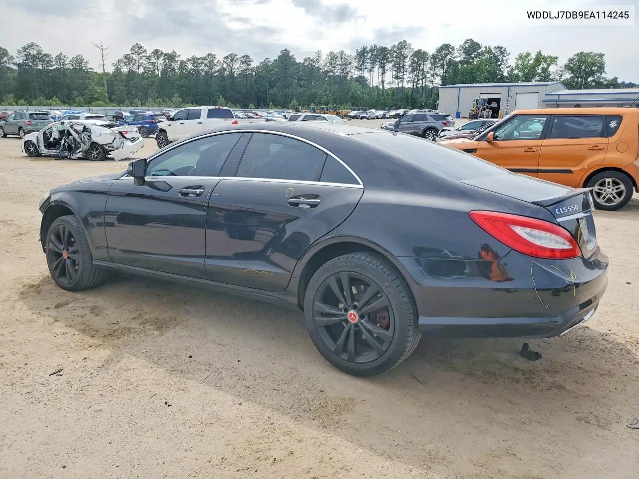2014 Mercedes-Benz Cls 550 VIN: WDDLJ7DB9EA114245 Lot: 53044106