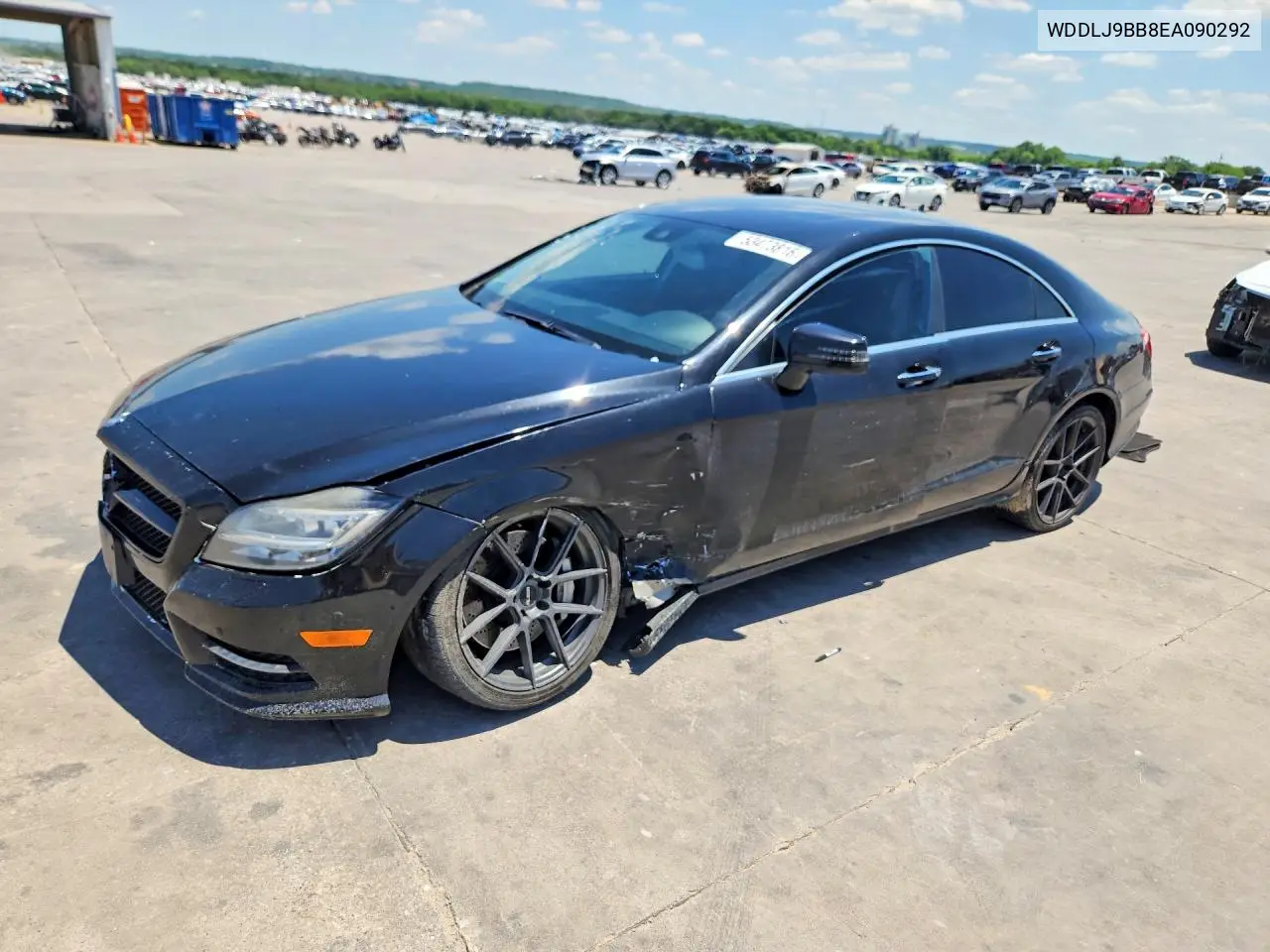 2014 Mercedes-Benz Cls 550 4Matic VIN: WDDLJ9BB8EA090292 Lot: 53473816