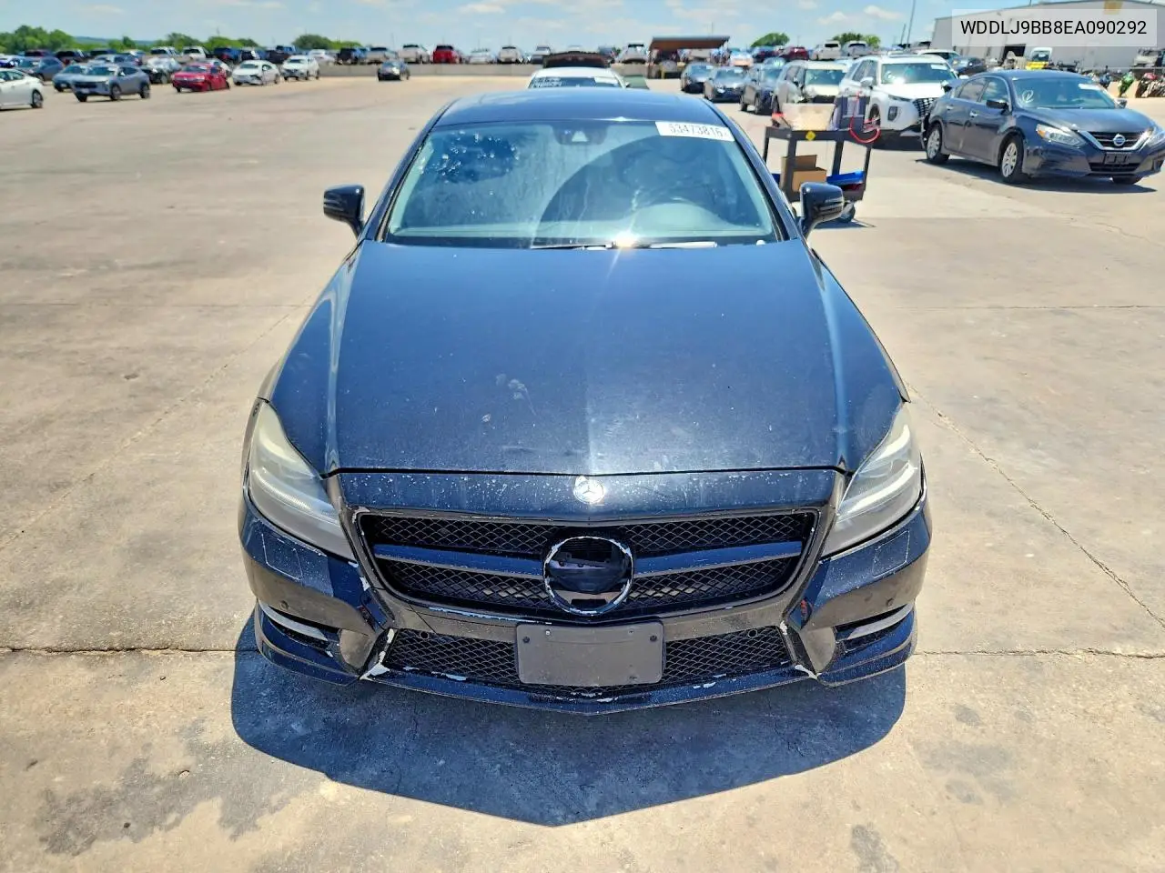 2014 Mercedes-Benz Cls 550 4Matic VIN: WDDLJ9BB8EA090292 Lot: 53473816