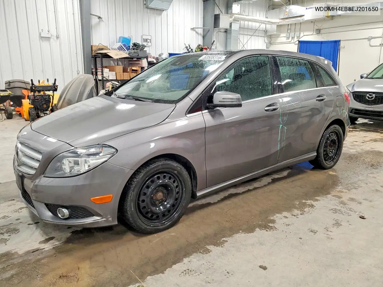 2014 Mercedes-Benz B250 VIN: WDDMH4EB8EJ201650 Lot: 53508316