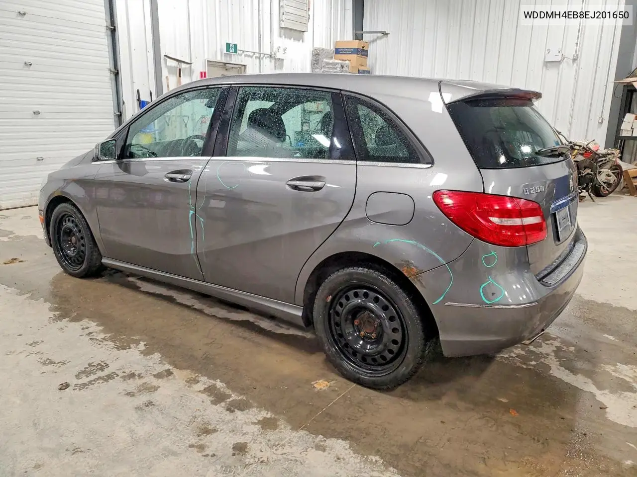 2014 Mercedes-Benz B250 VIN: WDDMH4EB8EJ201650 Lot: 53508316