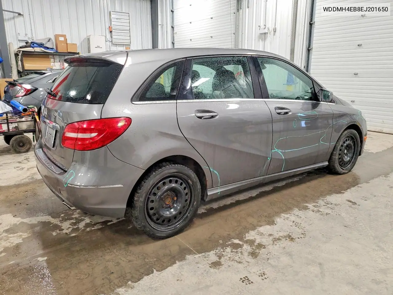 2014 Mercedes-Benz B250 VIN: WDDMH4EB8EJ201650 Lot: 53508316