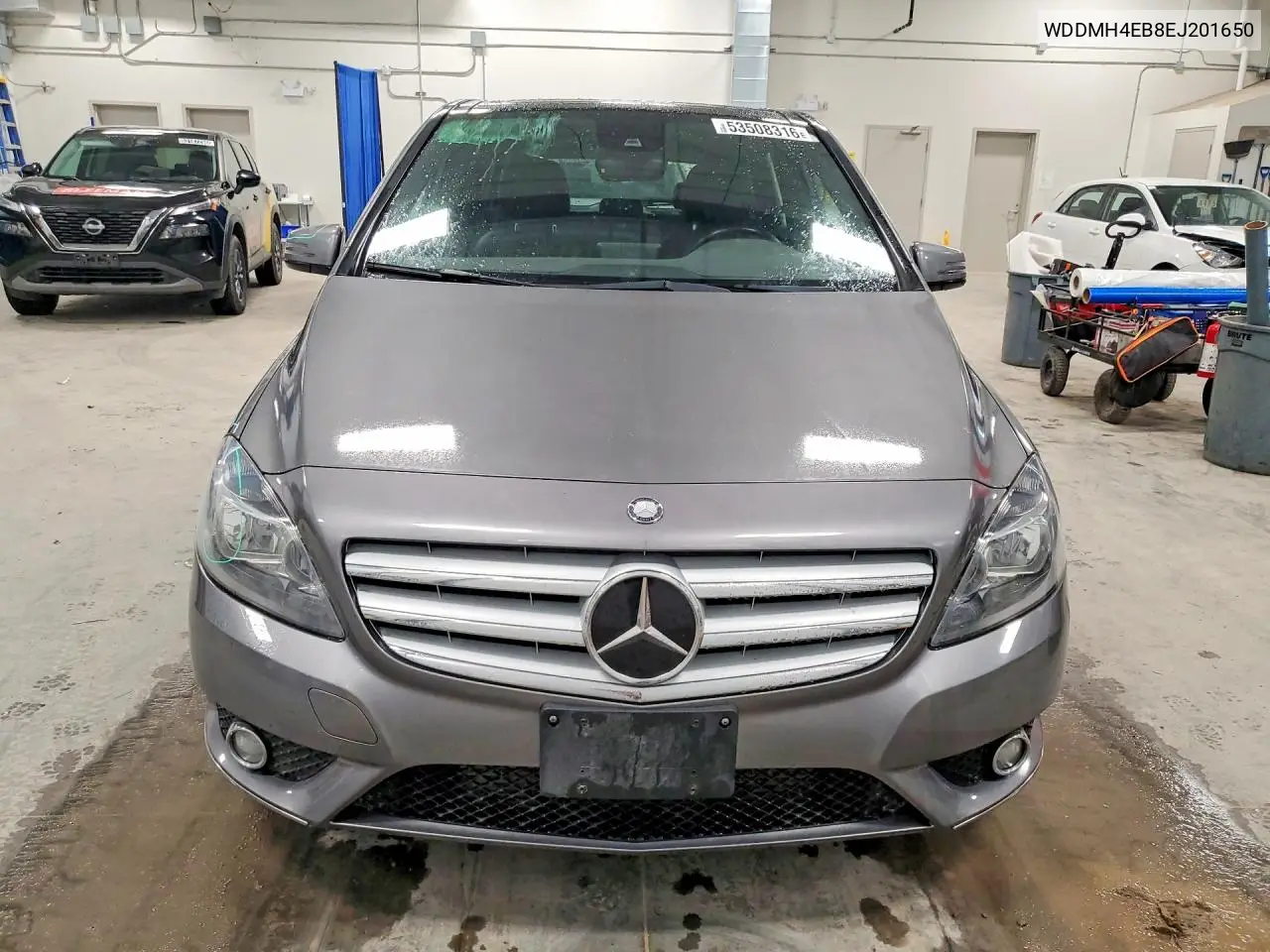2014 Mercedes-Benz B250 VIN: WDDMH4EB8EJ201650 Lot: 53508316