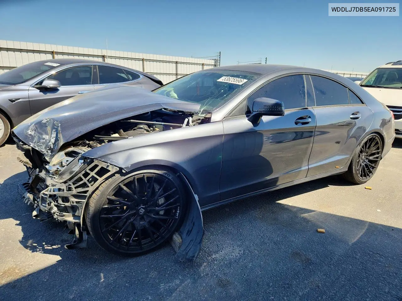 2014 Mercedes-Benz Cls 550 VIN: WDDLJ7DB5EA091725 Lot: 53625596