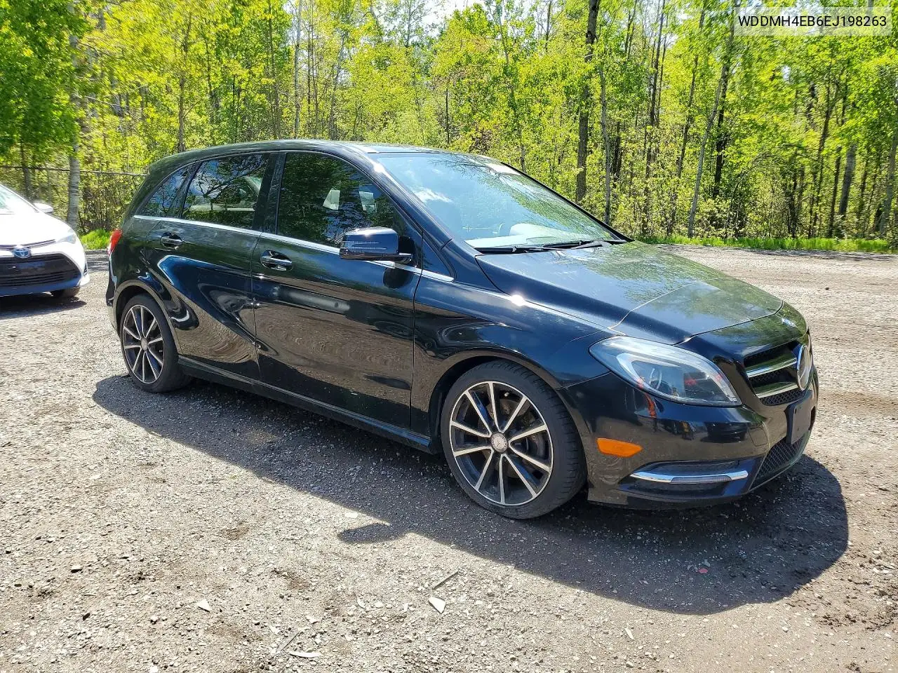 2014 Mercedes-Benz B250 VIN: WDDMH4EB6EJ198263 Lot: 53711546