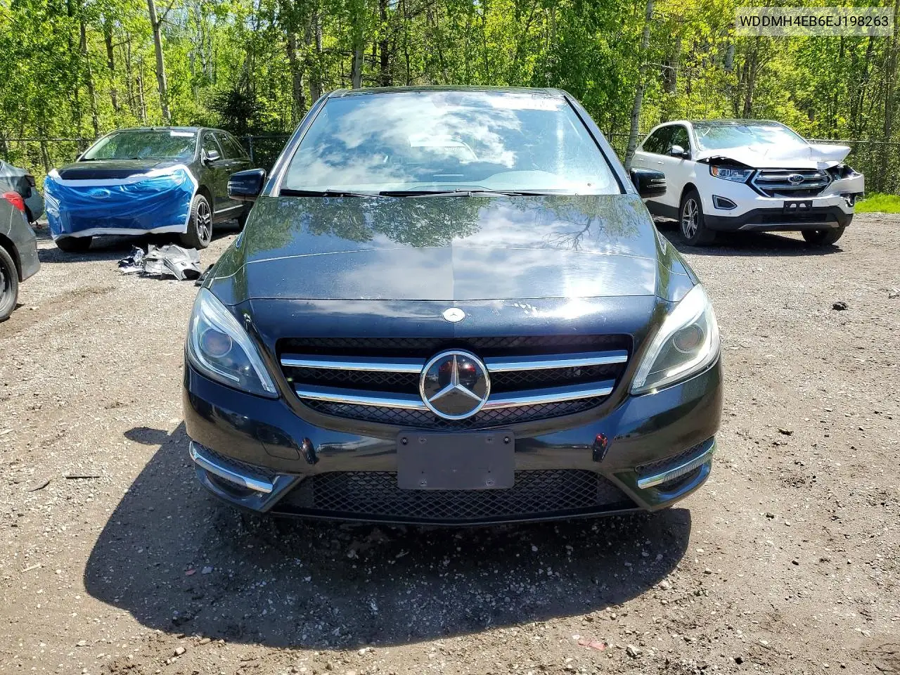 2014 Mercedes-Benz B250 VIN: WDDMH4EB6EJ198263 Lot: 53711546