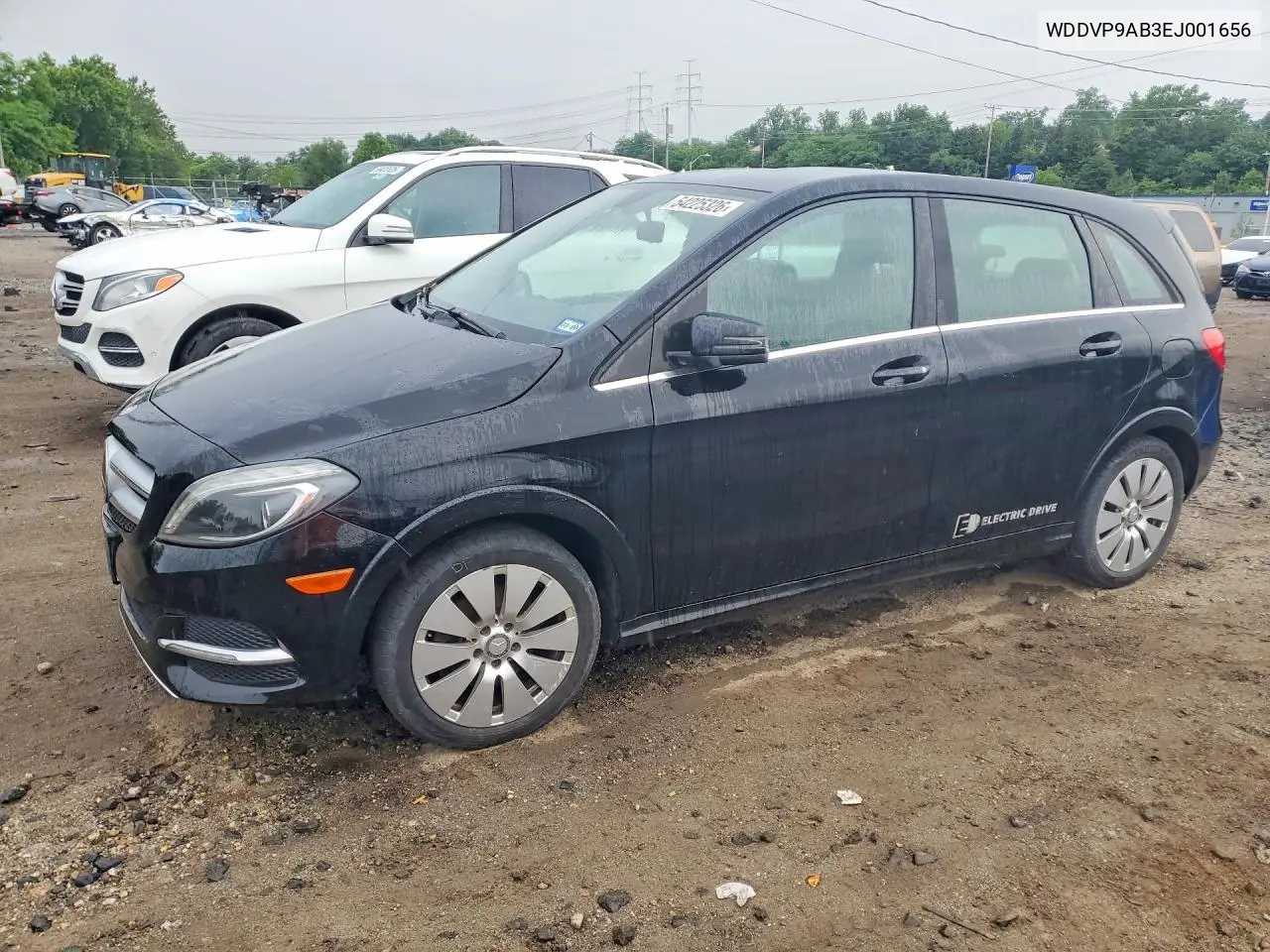 2014 Mercedes-Benz B Electric VIN: WDDVP9AB3EJ001656 Lot: 54225326