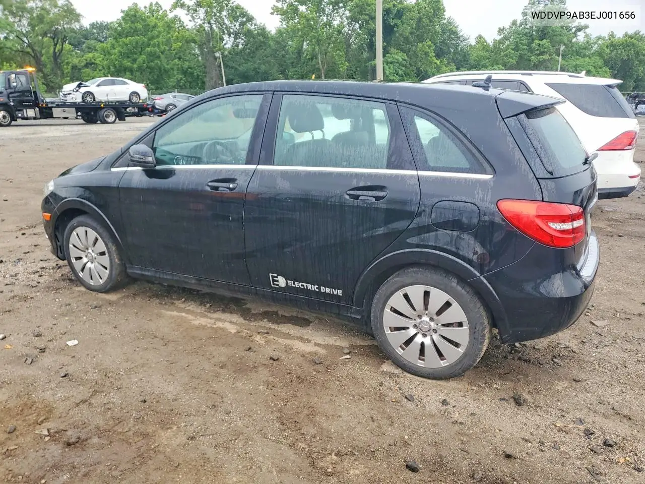 2014 Mercedes-Benz B Electric VIN: WDDVP9AB3EJ001656 Lot: 54225326