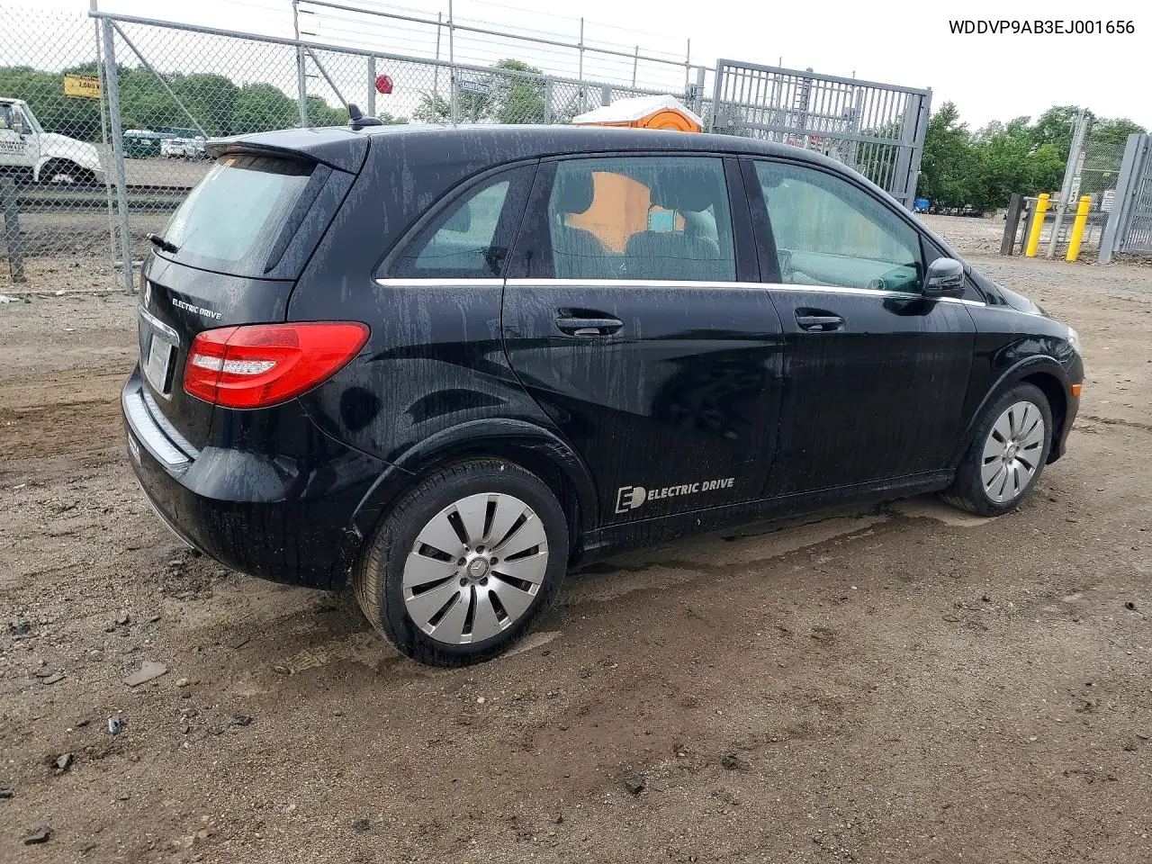 2014 Mercedes-Benz B Electric VIN: WDDVP9AB3EJ001656 Lot: 54225326